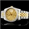 Image 3 : Rolex DateJust 116233 YG/SS Diamond 36MM Watch