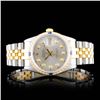 Rolex DateJust YG/SS Diamond 36mm Wristwatch