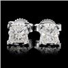 14K Gold 0.64ctw Diamond Earrings