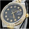 Image 3 : Rolex YG/SS DateJust Diamond 36MM Watch