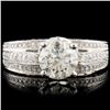 18K Gold 2.89ctw Diamond Ring