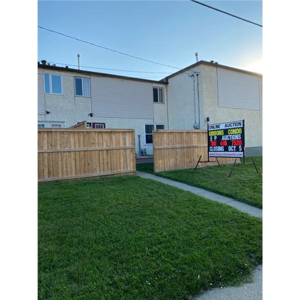 Condo. Address: #2-4839 50st, Gibbons, AB-PREVIEW For Condo- Wednesday Sept 27, 5-8 pm & Sunday Oct