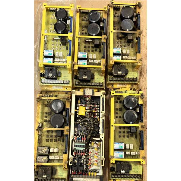 Lot of Fanuc Servo Amplifiers as Pictured