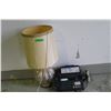Image 5 : **Brother Fax Machine with Desk Lamp - Untested, 5" x 16"