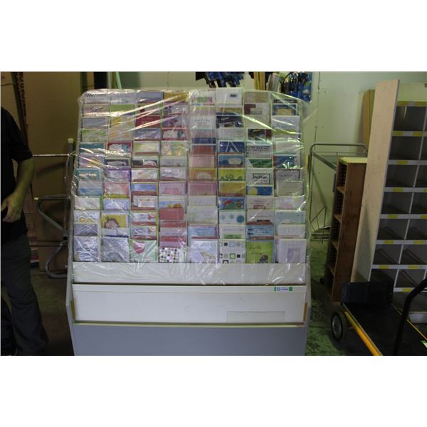 **Store Display with Assorted Cards - 48  x 56 