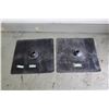 Image 1 : **(2) Rubber Roof Flashing - 1 1/2"