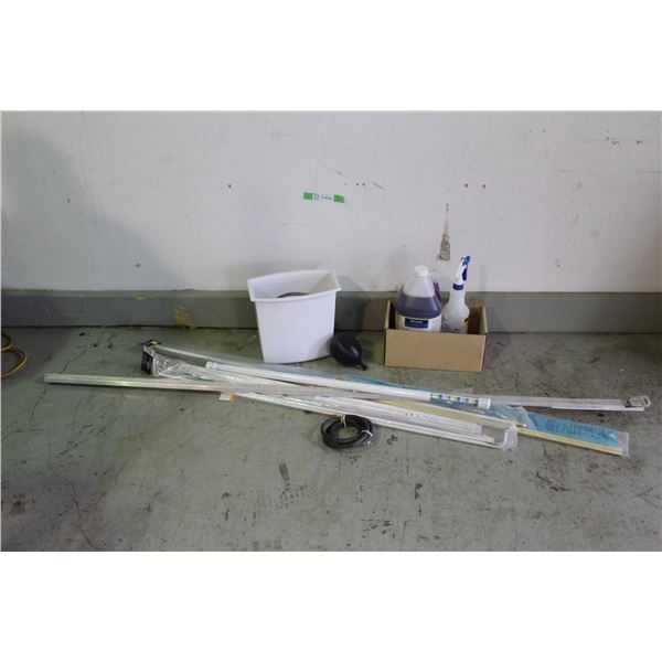 **Shower Rod, Threshold, Uniclean Soap, Toilet Floats, Misc.