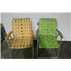 Image 1 : **(2) Vintage Lawn Chairs