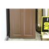 Image 3 : **Wooden Door - 31 1/2" x 78 1/2", with Hardware