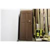 Image 4 : **Wooden Door - 31 1/2" x 78 1/2", with Hardware
