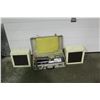 **AIWA Cassette Player, JANA Speaker, Homemade Speaker Boxes