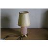 Image 3 : **(2) Hobnail Bedroom Lamps - Untested