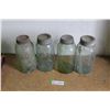 Image 1 : **(4) Fruit Jars