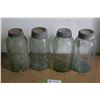 Image 4 : **(4) Fruit Jars