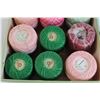 Image 3 : Coats Mercer-Crochet Box with (12) Balls, Snow What Fun Bath & Body Works Tin