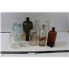 Image 1 : (9) Glass Bottles