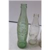 Image 4 : (5) Glass Coke Bottles