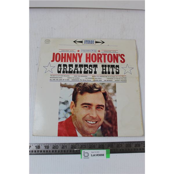 Johnny Hortons Greatest Hits Record