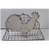 Image 2 : Metal Rooster Basket