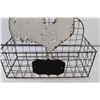 Image 3 : Metal Rooster Basket