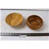 Image 1 : (2) Wooden Bowls