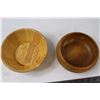 Image 2 : (2) Wooden Bowls
