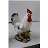 Image 2 : Ceramic Rooster and Chicken Figurines