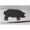 Image 1 : Pig Wooden Wall Decor-23" Long