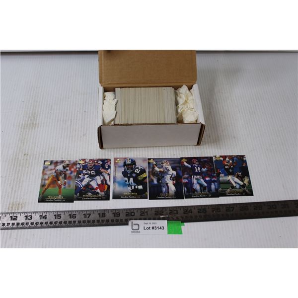 Box of 1995 Upper Deck NFL Trading Cards