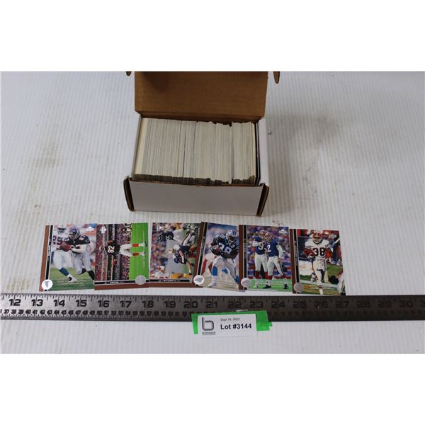 Box of 1996 Upper Deck NFL Trading Cards