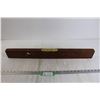 Image 1 : Zenith Wooden Brass Level