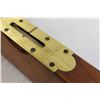 Image 4 : Stanley Rule & Level Co. Wood and Brass Level