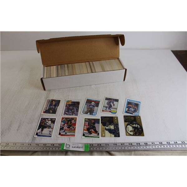 Box of 1992-93 OPC Hockey Cards