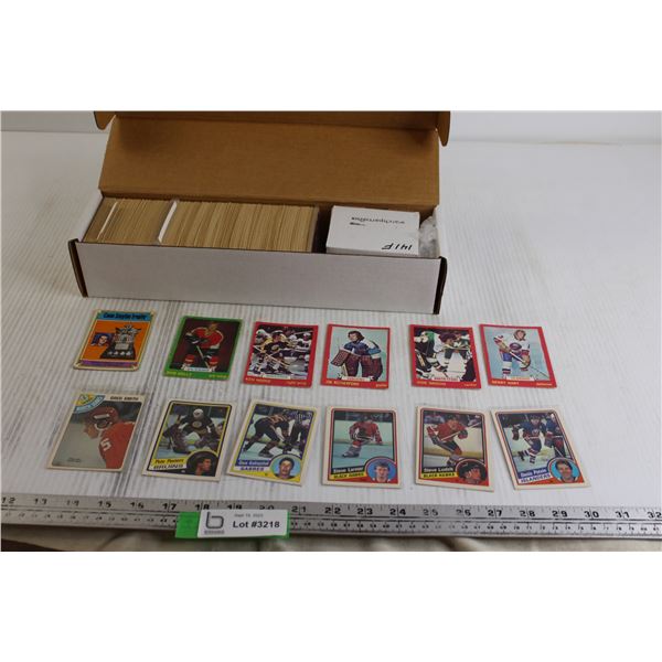 Box w/ Both 1983/84 OPC and 84/85 OPC Hockey Cards