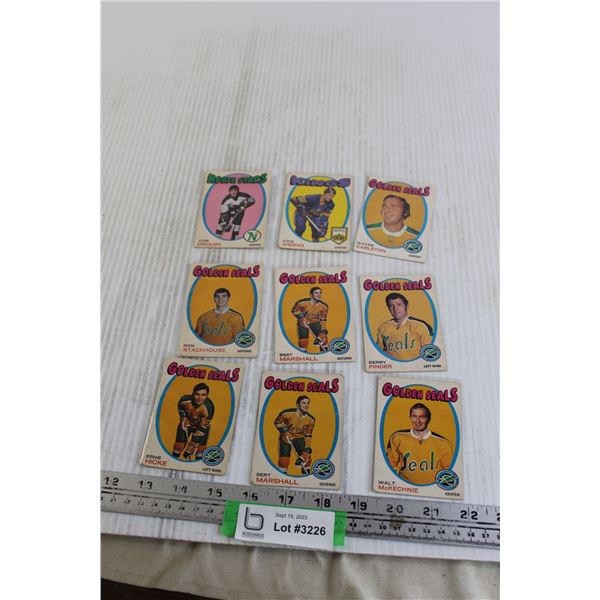 (9) 1971/72 OPC Cards