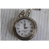 Image 3 : American Historical Society Quartz Pocket Watch - New Battery, Runs