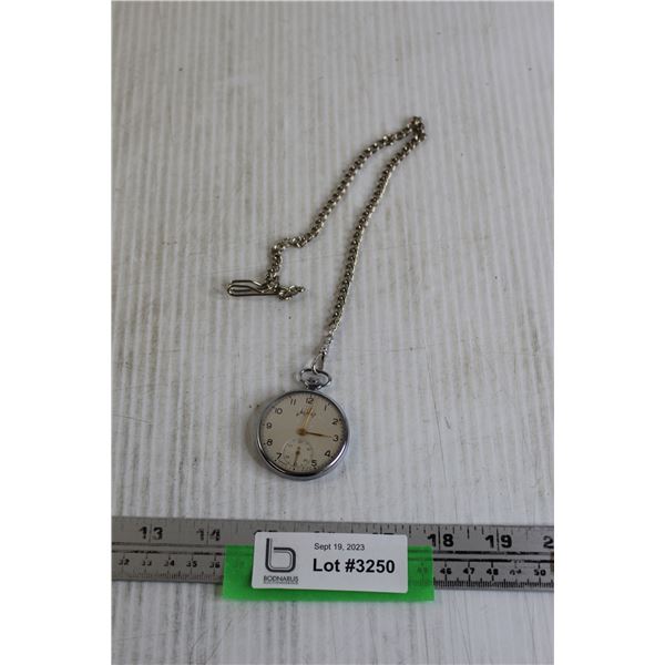 Mahjug 15 Jewel Pocket watch - Man Wind, Runs