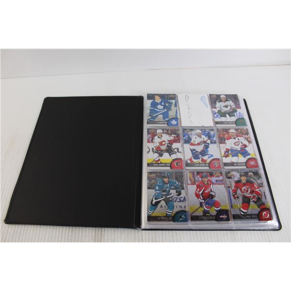 Tim Hortons 2017-2018 NHL Trading Cards Binder with Cards - Partial Set