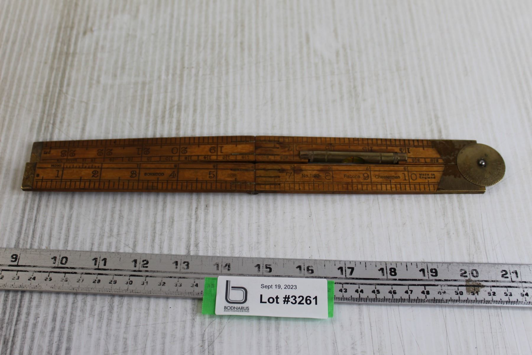 Rabone Chesterman Folding Ruler - Bodnarus Auctioneering