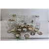 Image 1 : (13) Glasses, (3) Large Jars, (8) Small Jars, Misc.