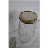 Image 3 : (13) Glasses, (3) Large Jars, (8) Small Jars, Misc.