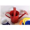 Image 2 : (20+) Assorted Cutlery in Bag, (5) Drinking Glasses, (4) Mugs, Watering Can, Misc.