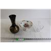 Image 1 : Vase, Serving Dish, Glass Basket Decoration