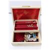 Image 2 : Jewelry Boxes - With Contents and Sewing Box