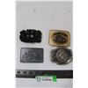 Image 1 : (4) Belt Buckles