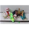Image 1 : (6) Ty Beanies Babies- 5 With Tag Protectors- One Without