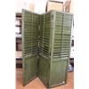 Image 4 : *Dark Green 3-Panel Room Divider - 66" x 72"