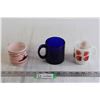 Image 1 : (3) Mugs - Fire-King Star, Misc.