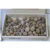 Image 2 : Cigar Box w/Collection of Sandstone Concretions - Scrubbing Rubber Duck - Note Pads