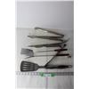 Image 1 : (6) Assorted Grilling Utensils